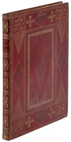 Lovely morocco binding w/ 19 plates