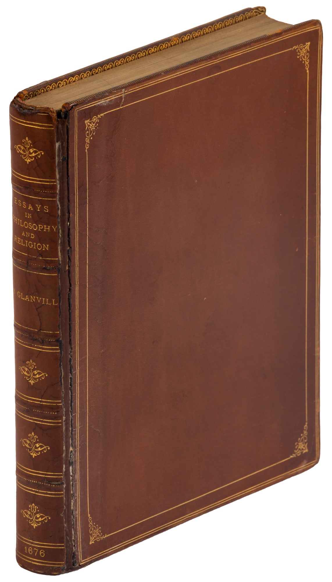 Glanvill's Essays 1676, on witchcraft et al. (1 of 3)