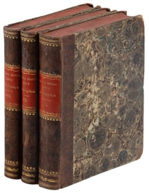 1st ed. Hobbes works, incl. Latin Leviathan