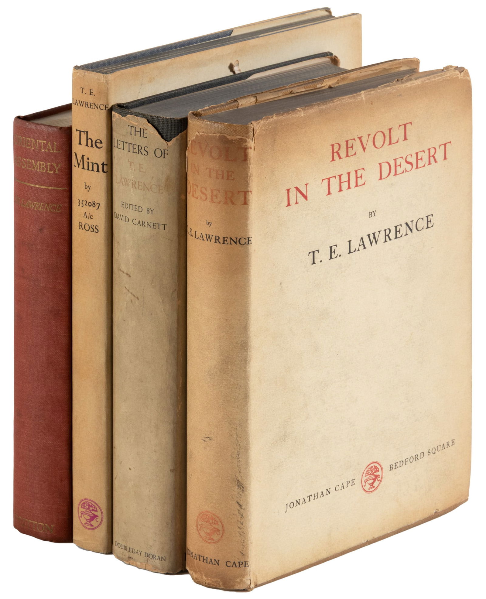 Four T.E. Lawrence books, 2 first editions (1 of 1)