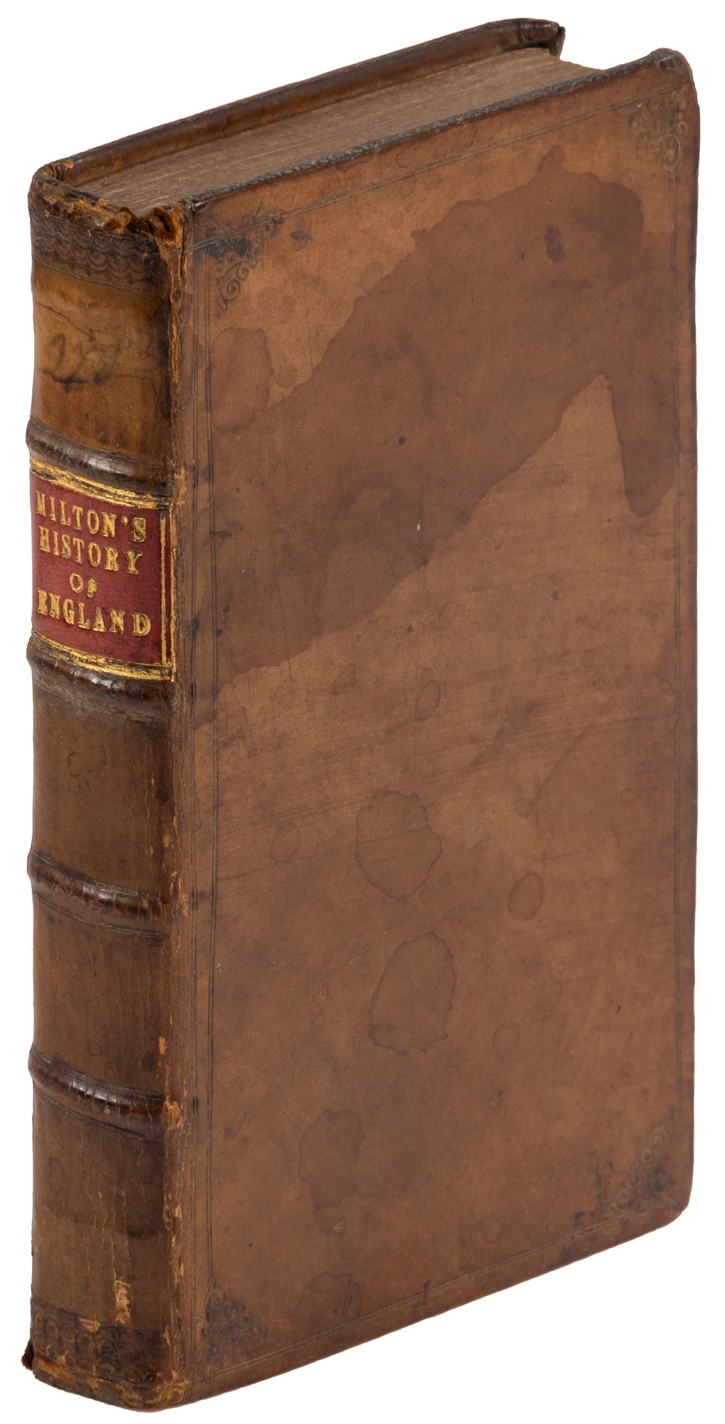 Milton's History of Britain, 1695: Heading: Author: Milton, John Title: The History of Britain, that Part especially now call'd England: from the first Traditional Beginning, Continu'd to the Norman Conquest... Place Published: London 