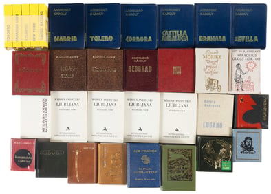 69 miniature books in various languages