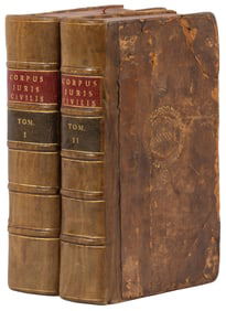 Elzevir 1664 Amsterdam ed. Corpus juris civilis