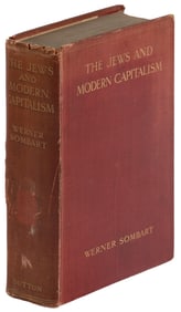 Sombart's try at blaming Capitalism on the Jews