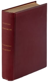 Washington Collection in the Boston Athenaeum