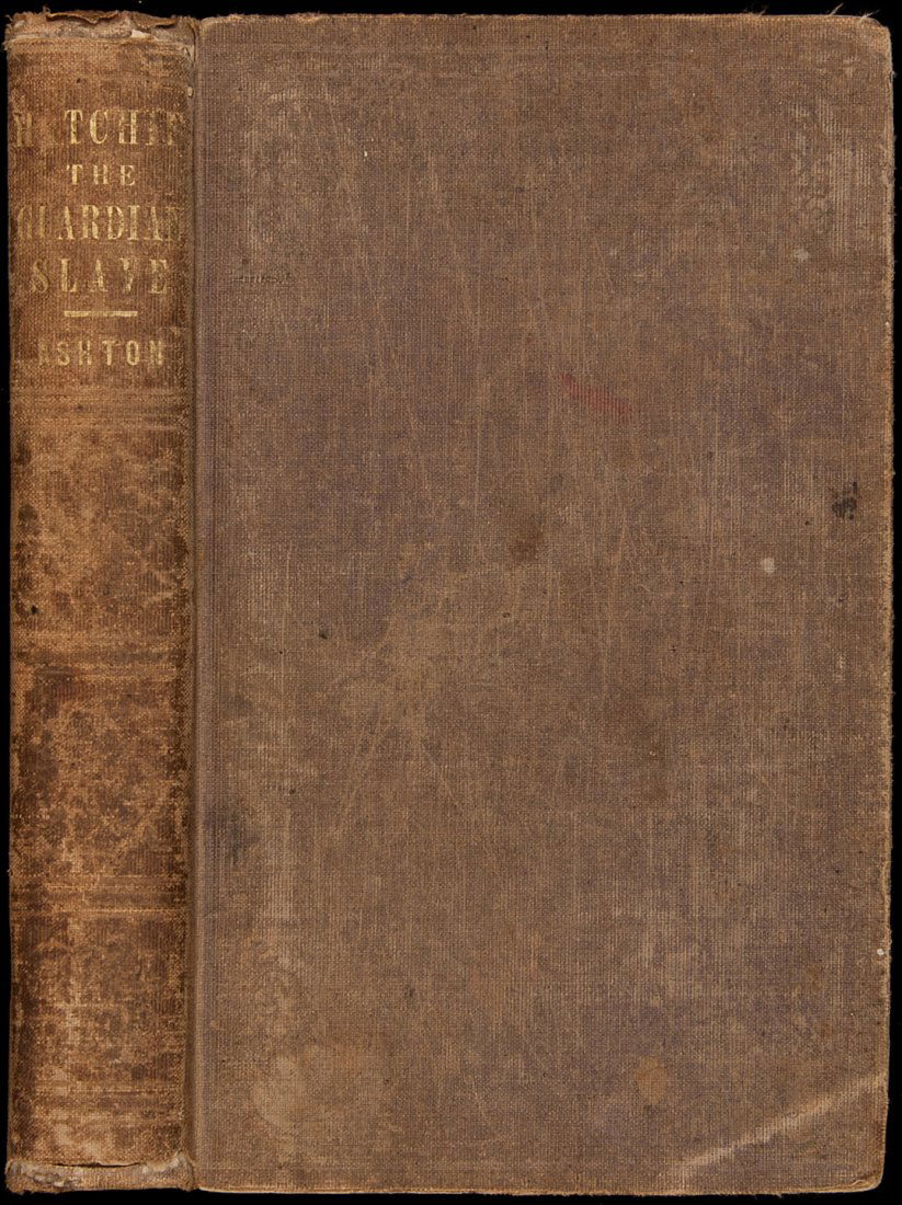 1st book by Oliver Optic (W.T. Adams): Title: Hatchie, The Guardian Slave; or, The Heiress of Bellebue. A Tale of the Mississippi and the South-west. Author: Ashton, Warren T. [pseud. of William Taylor Adams, aka Oliver Optic] Description: