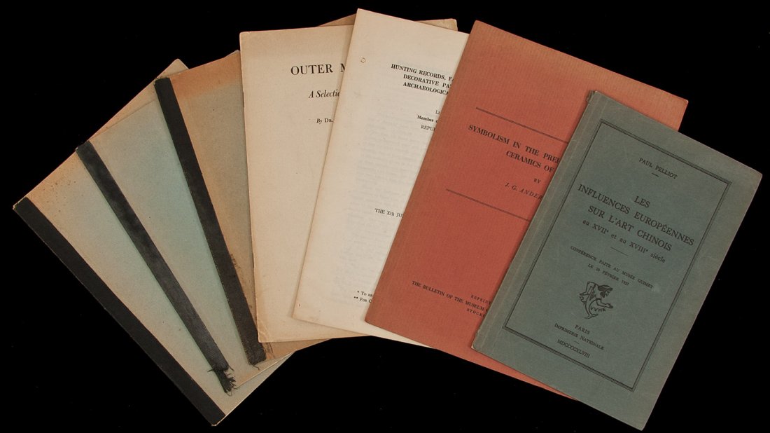 Seven scholarly off-prints about China and Mongol: Title: Seven scholarly off-prints about China and Mongolia Author: ** Description: Includes: Kafarov, “The Mohammedans in China” (translated by Rudolf Lowenthal) (Peking, China, 1943) Illustrated 