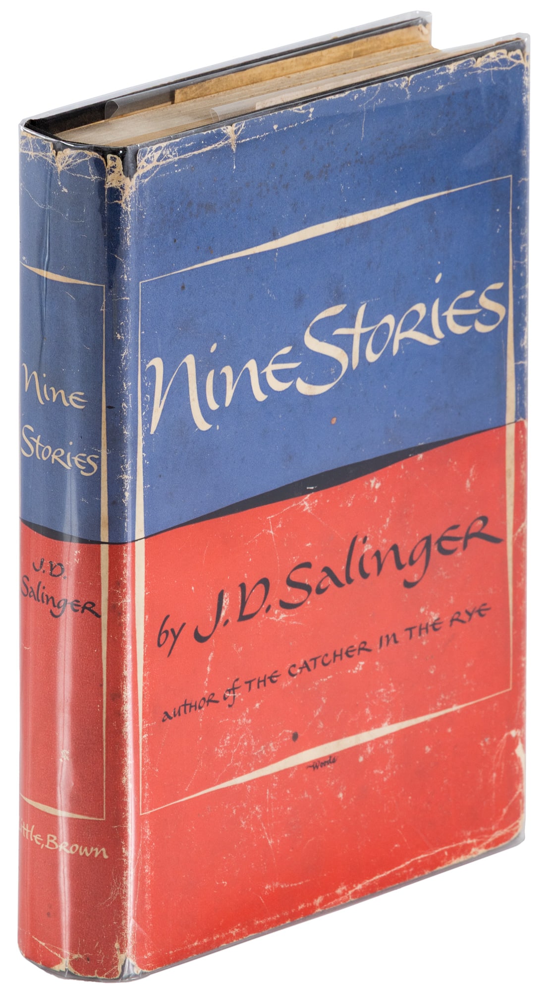 Salinger's Nine Stories 1st ed., jacket (1 of 2)
