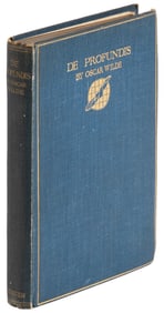 Oscar Wilde De Profundis 1st Edition
