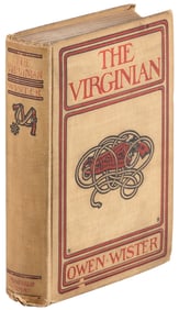 Owen Wister's The Virginian 1st Edition
