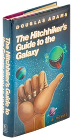 1st U.S. edition of Adams' Hitchhiker's Guide