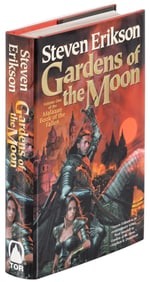 Erikson, Gardens of the Moon, signed
