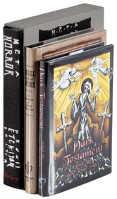 3 signed horror anthologies