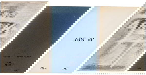 The Ark 1-3, complete run - early Beat journal: Heading: (Beat Literature) Author: McClure, Michael, James Harmon, et al., editors Title: The Ark 1-3, complete run Place Published: San Francisco, etc. Publisher:Ark Date Published: 1947-57