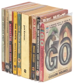 9 Beat paperback novels
