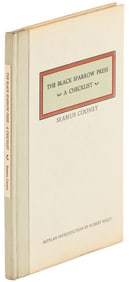 Black Sparrow Press Checklist signed 1/50