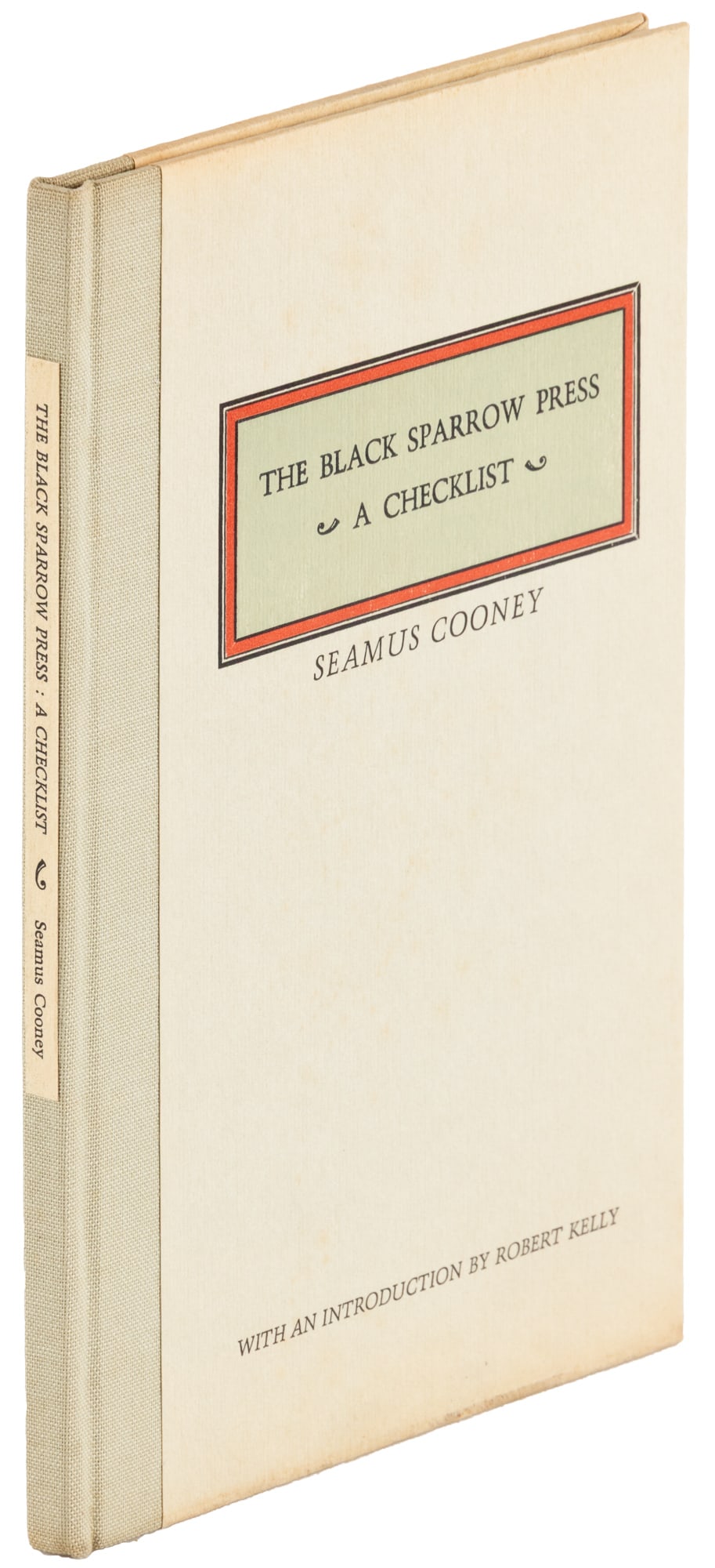 Black Sparrow Press Checklist signed 1/50 (1 of 4)