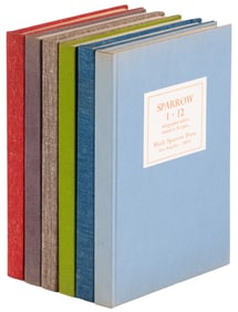 Complete run of Sparrow Autograph Edition
