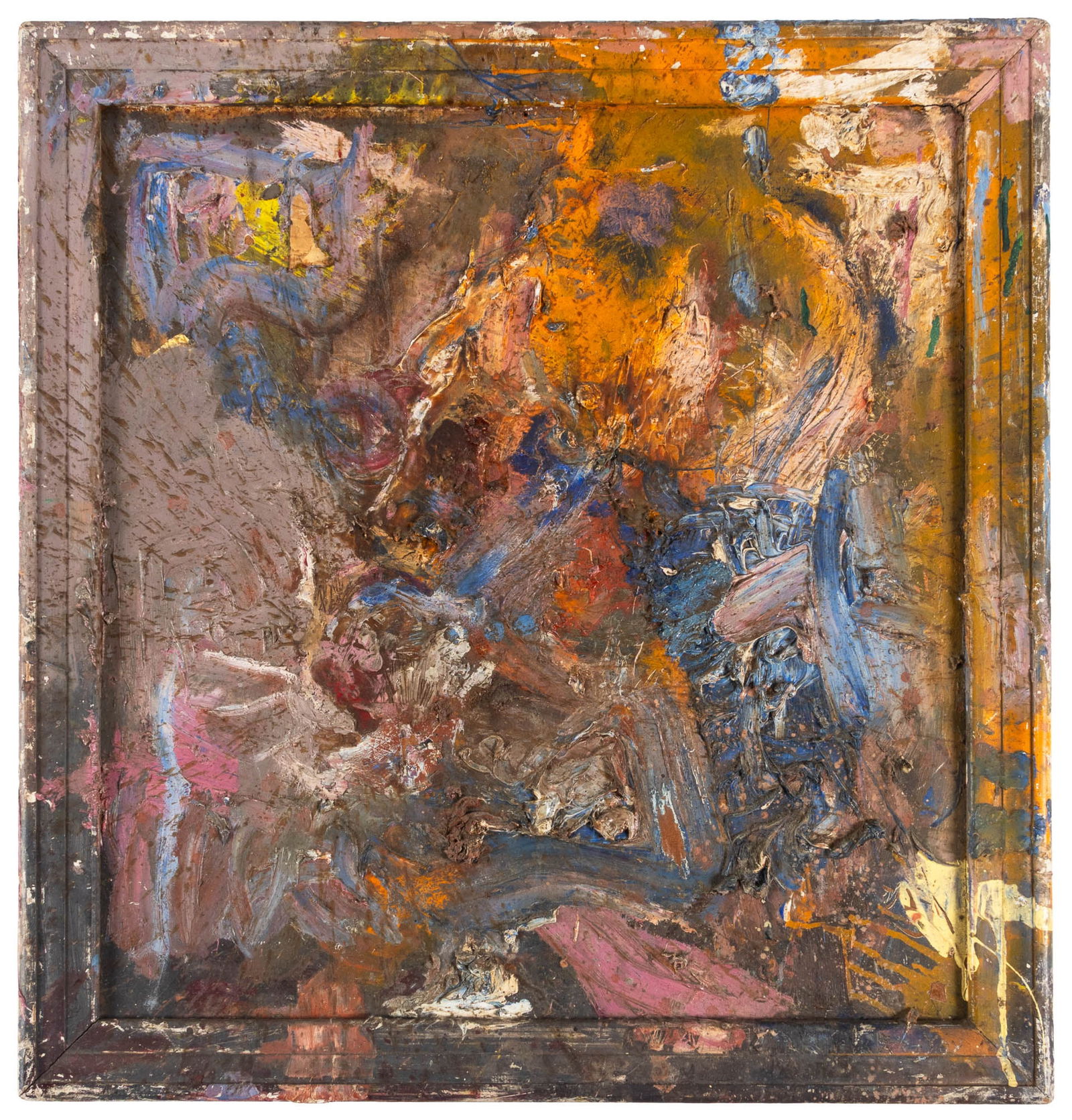 Bob Branaman painting, Beat abstraction (1 of 9)