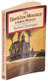 Hawkline Monster signed by Richard Brautigan