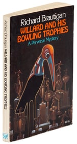 Willard and His ...Trophies, signed by Brautigan