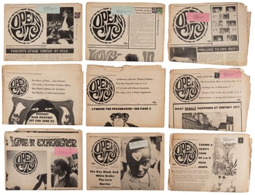 Fifty-two issues of Open City 1967-69