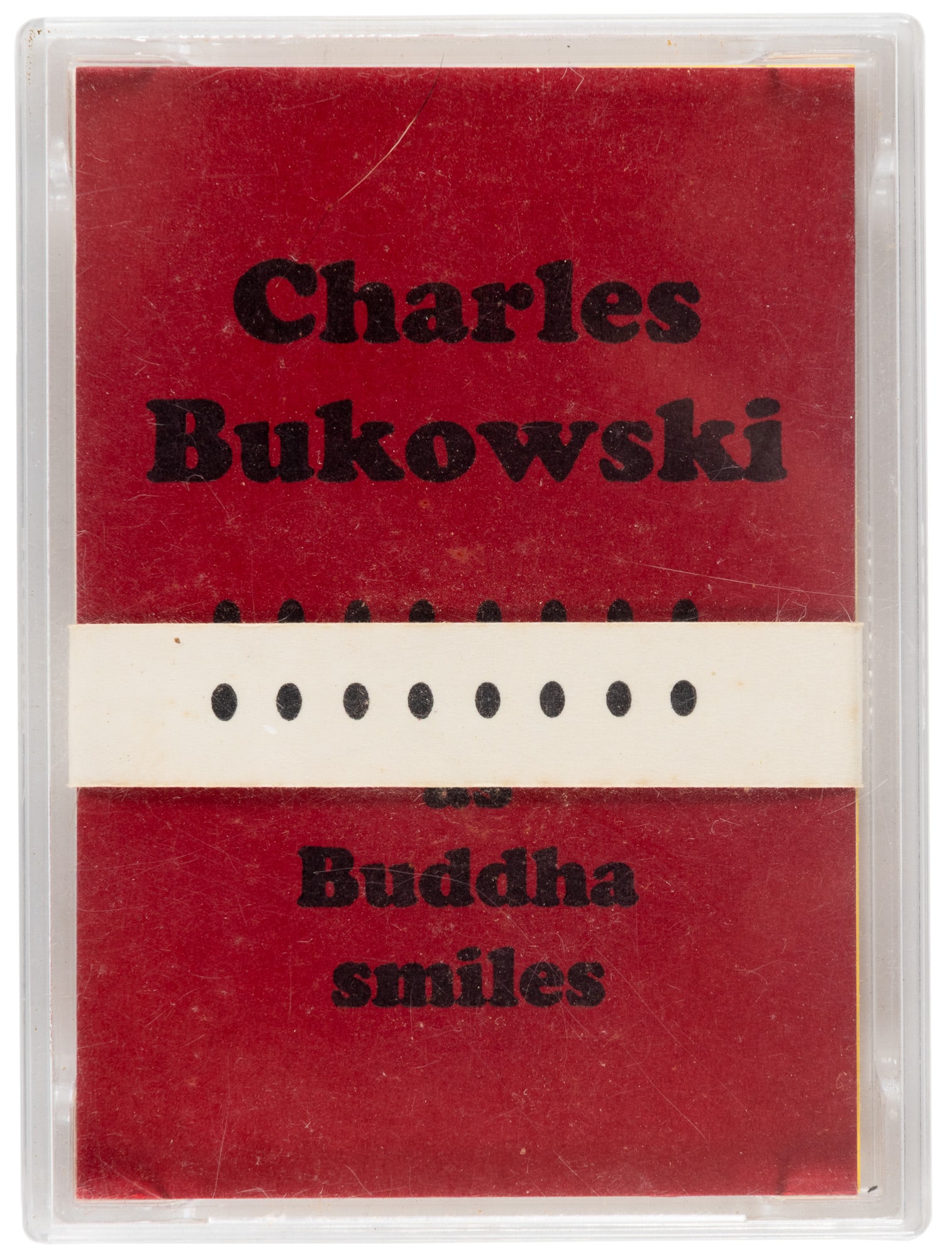 Charles Bukowski As Buddha Smiles 1/74: Heading: Author: Bukowski, Charles Title: As Buddha Smiles Place Published: [Dover, DE] Publisher:Bottle of Smoke Press Date Published: 2003 Description: 22 printed cards (title, c
