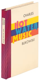 Bukowski Hot Water Music w/original painting