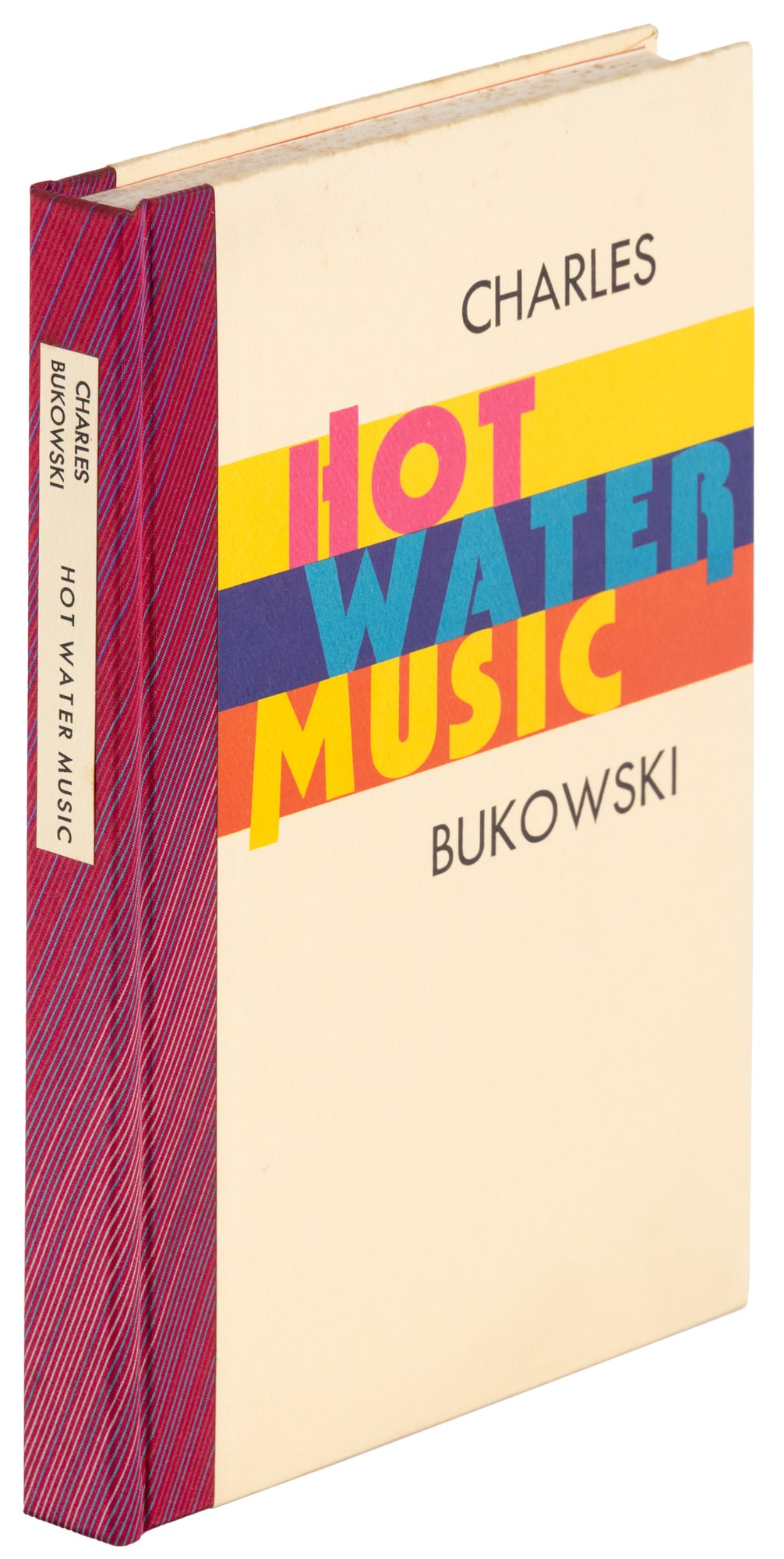 Bukowski Hot Water Music w/original painting (1 of 4)