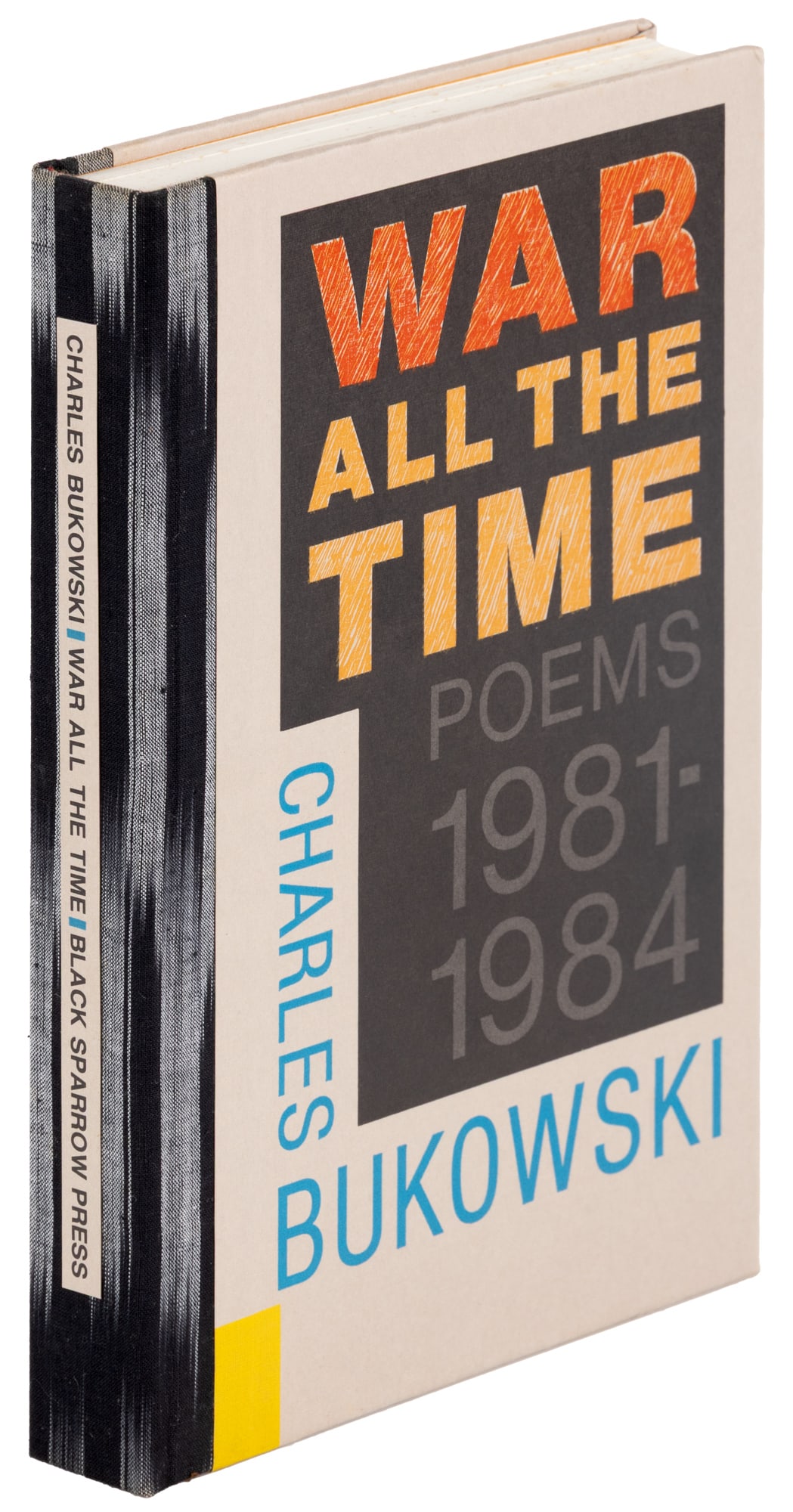 Bukowski War All the Time w/original painting (1 of 4)