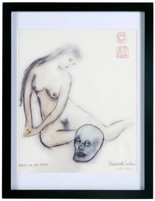 Leonard Cohen lithograph 1/5500