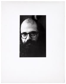 Photo portrait of Allen Ginsberg