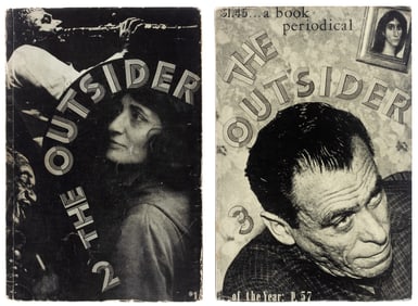 Outsider 2 and 3 signed by Gypsy Lou Webb and others