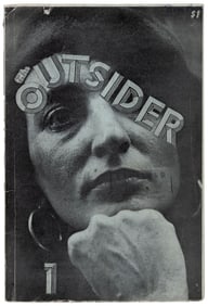 Outsider No.1 signed by Bukowski, Ferlinghetti, Snyder, others