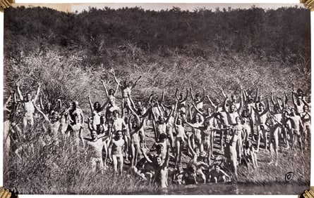 Public Gathering of Nudes photo 1970