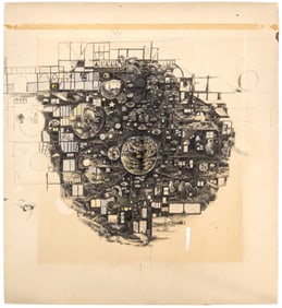 Wow! Original psychedelic art by Jarvis Rockwell