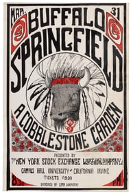 Buffalo Springfield at UC Irvine 1967 rare