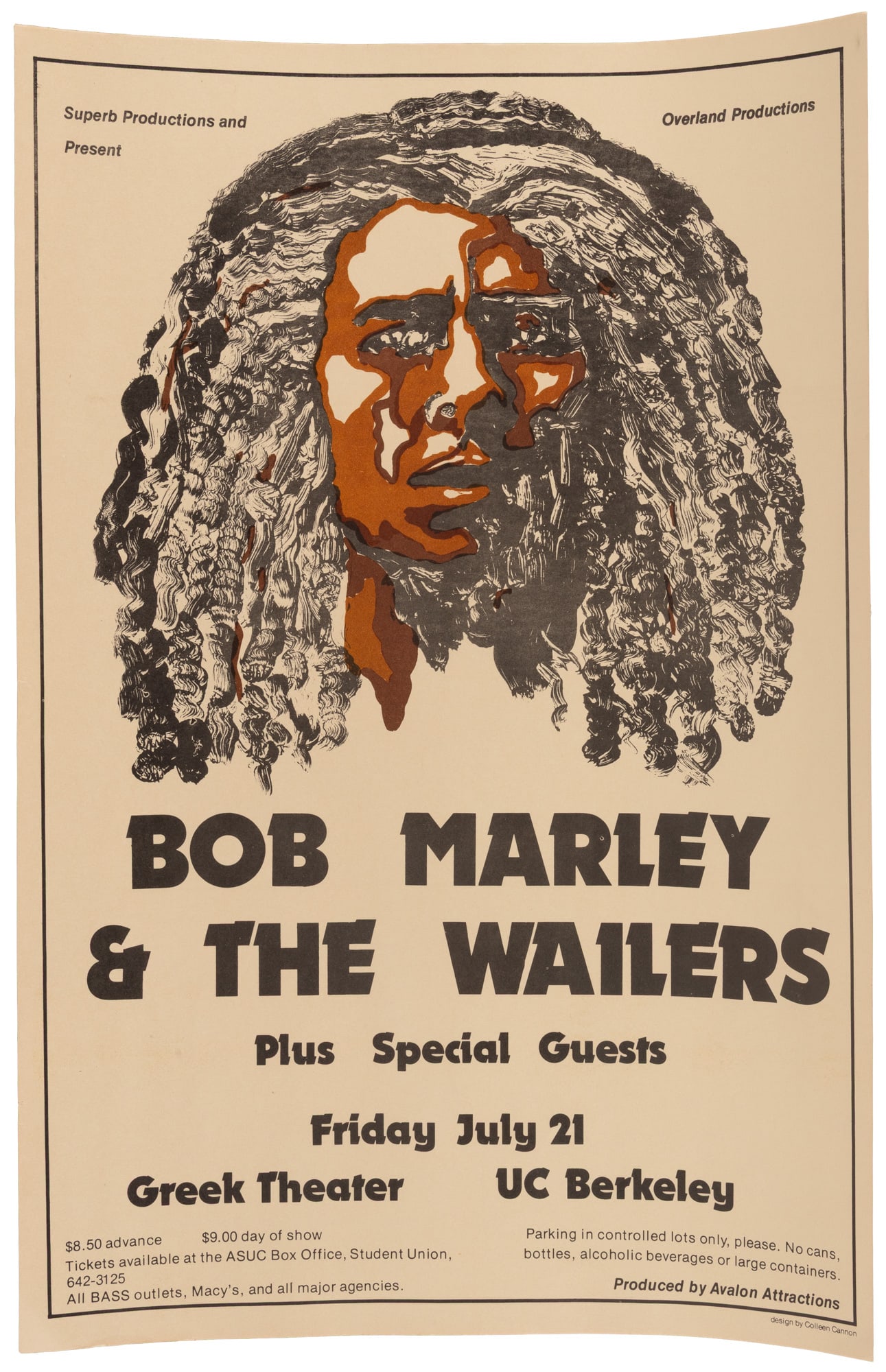 Bob Marley & The Wailers at the Greek Theater (1 of 1)