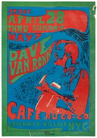 Dave Van Ronk's at Cafe Au Go Go 1967