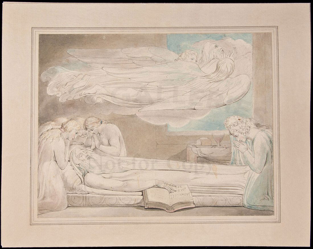 William Blake's Illustrations of The Grave 2009: Title: William Blake's Watercolour Inventions in Illustration of The Grave by Robert Blair. Author: Blair, Robert Description: 96 pp. (Folio) 37.3x27 cm (14¾x10¾") maroon calf-backed black moiré si