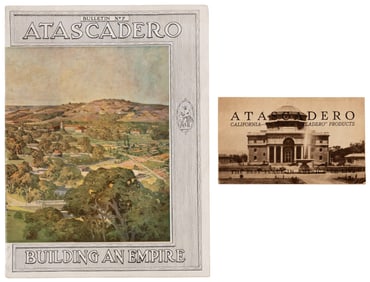 Two booklets advertising Atascadero, CA as utopian
