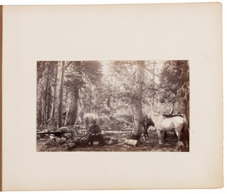 20 photographs near and of Mt. Lassen 19th century