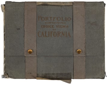 Scarce portfolio of California scenes
