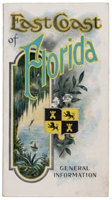 Tourist brochure for eastern Florida, 1907-1908
