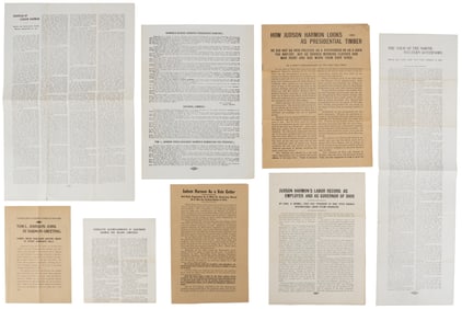 Archive of 1912 failed Presidential run