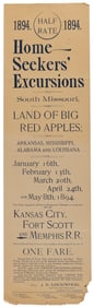 Come to the land of big red apples