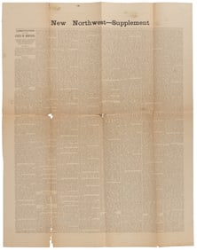 Scarce printing of the Montana Constitution