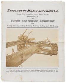 Bridesburg Manufacturing Co. advertisement