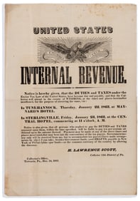 Collecting income tax to pay for Civil War