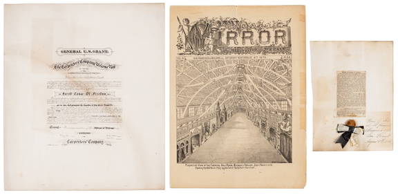 3 unusual items related to Pres. Grant (1 of 4)